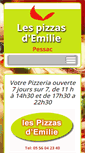 Mobile Screenshot of les-pizzas-d-emilie.com